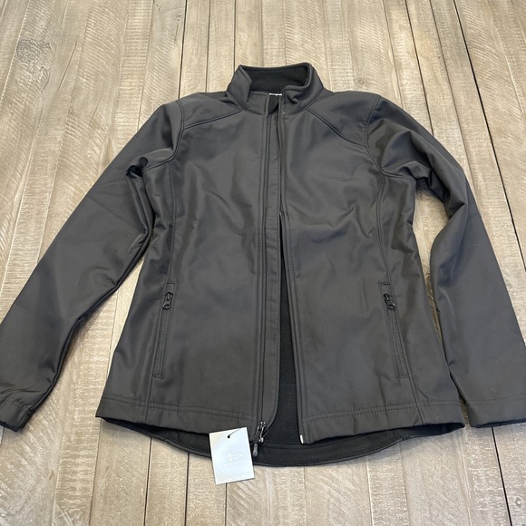 Page & Tuttle Jackets & Blazers - Womens Full Zip Jacket BLACK Wind/Water-Resistant  Page & Tuttle -Size SMALL NWT